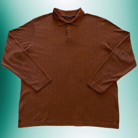 mens vintage long sleeve, mens vintage sweater, long sleeve polo, axist, solid color long sleeve, long sleeve polo